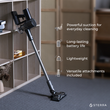 Load image into Gallery viewer, Sterra Paws™ True HEPA-14 Pet Air Purifier + Sterra Flow™ Cordless Vacuum Bundle