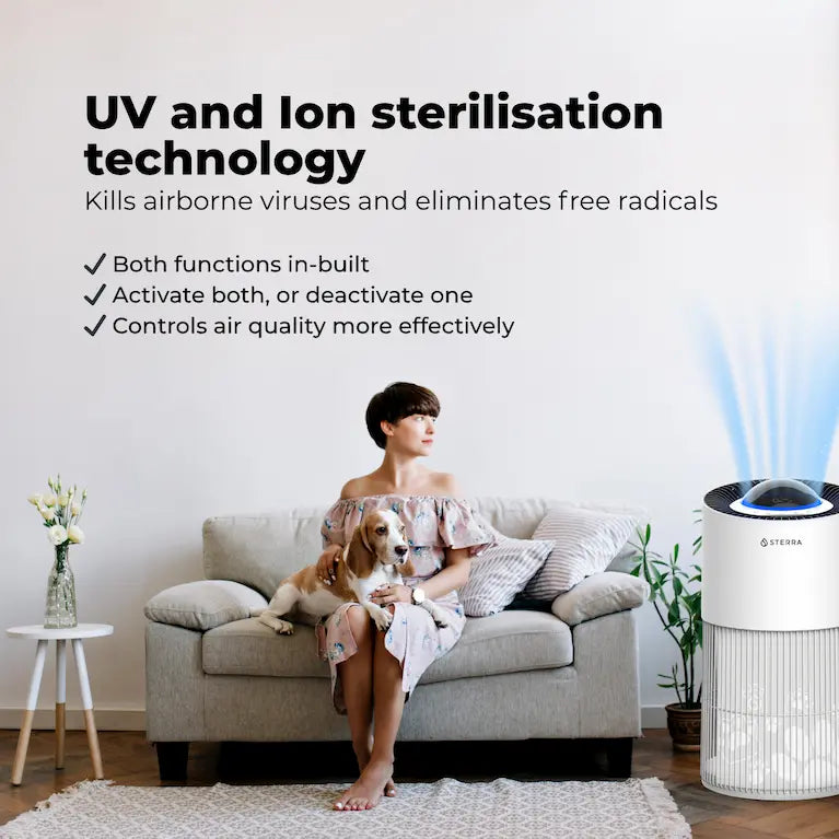 Sterra Paws™ True HEPA-14 Pet Air Purifier