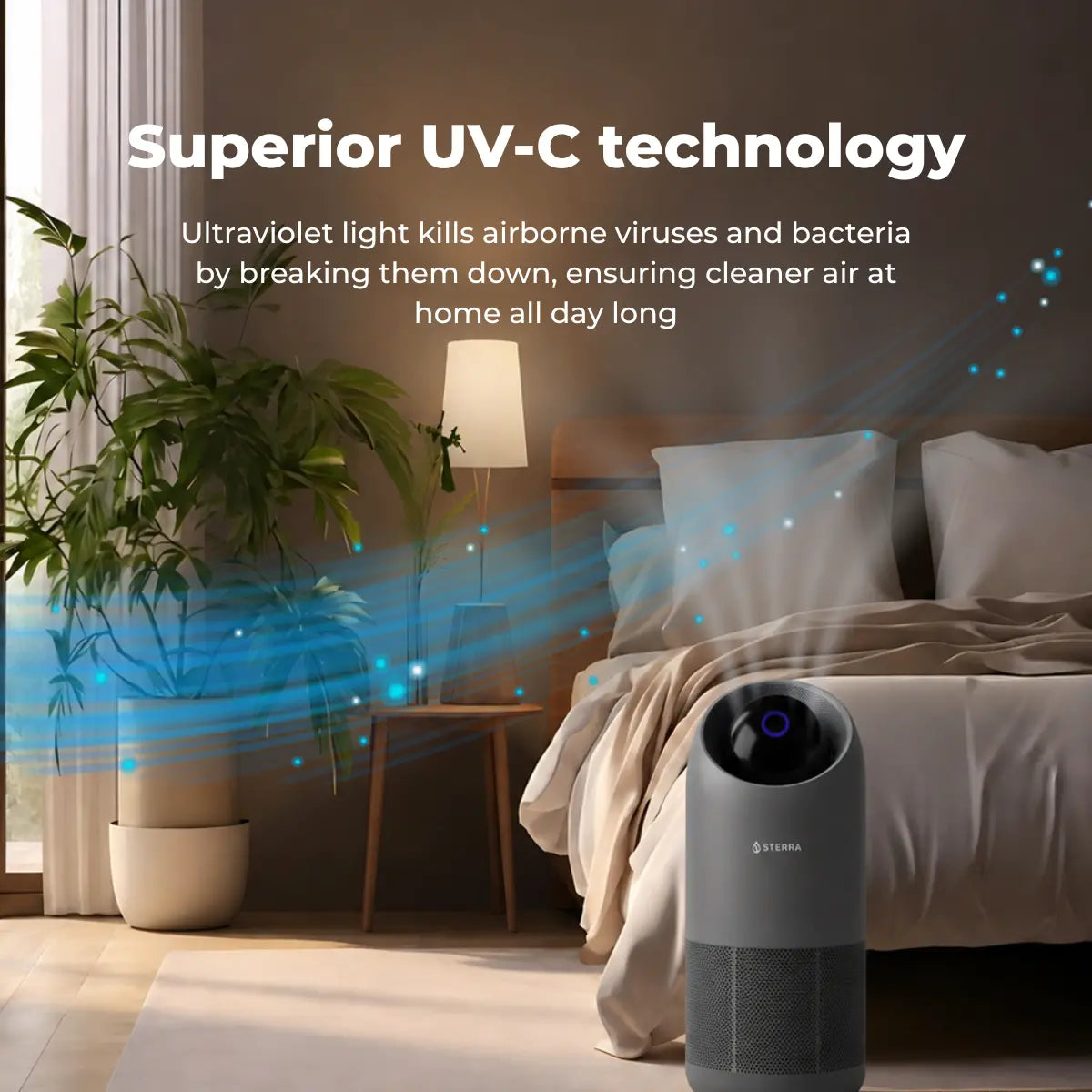 Sterra Moon™ True HEPA-13 Air Purifier