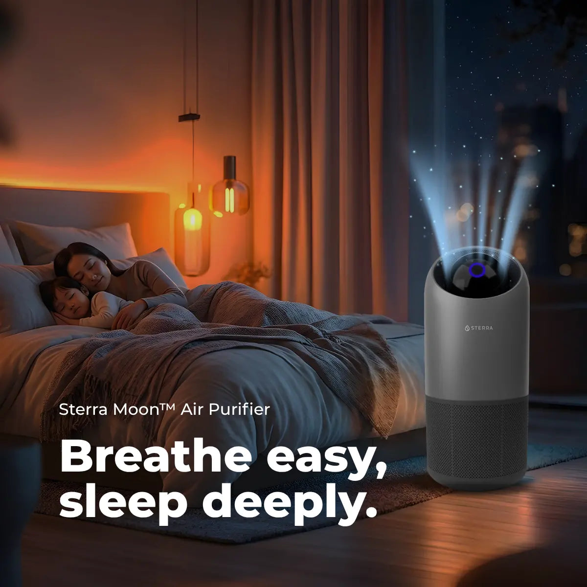Sterra Moon™ True HEPA-13 Air Purifier