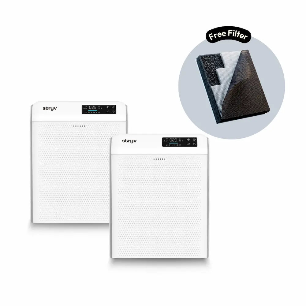 Twin Halo Bundle w/ free HEPA-13 filter