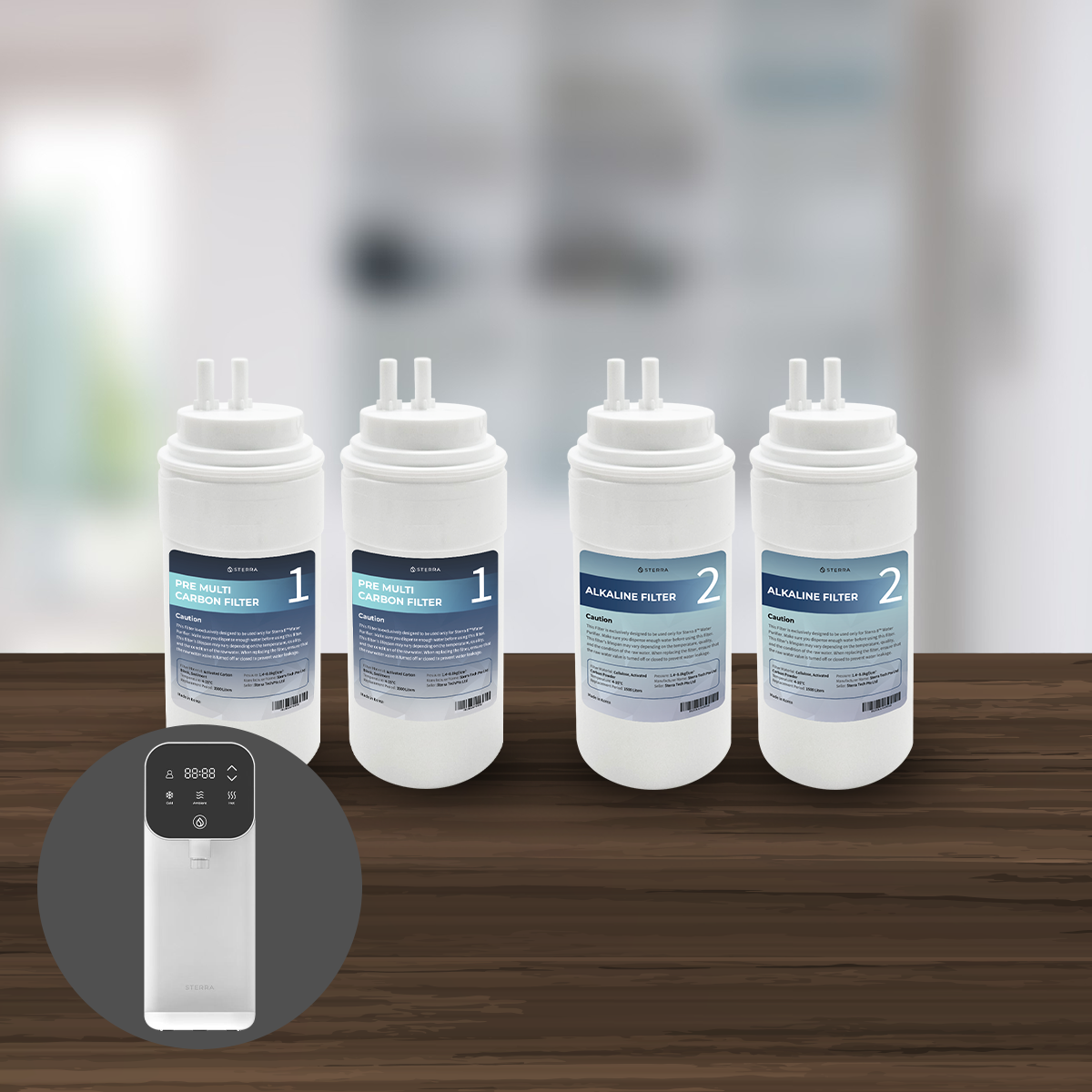 Sterra 8™ Filter Replacement Set