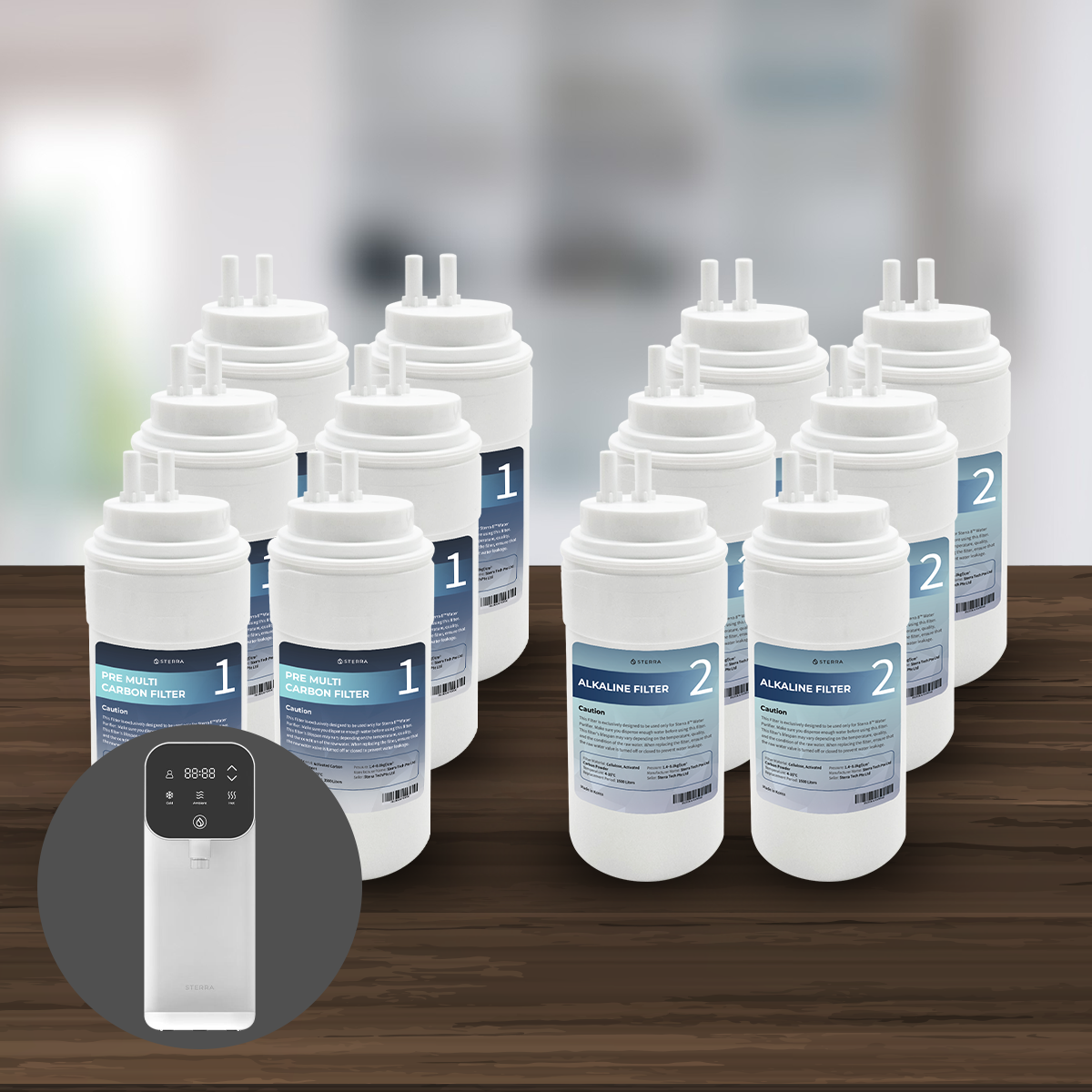 Sterra 8™ Filter Replacement Set