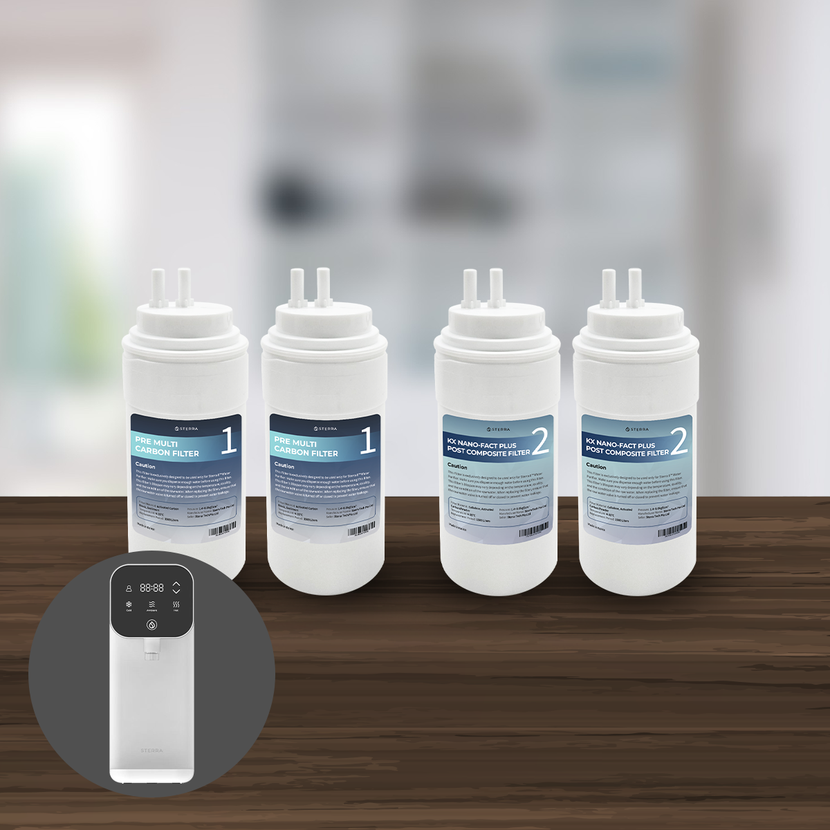 Sterra 8™ Filter Replacement Set